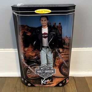 MIB 1998 Harley-Davidson Ken Doll Collectible!